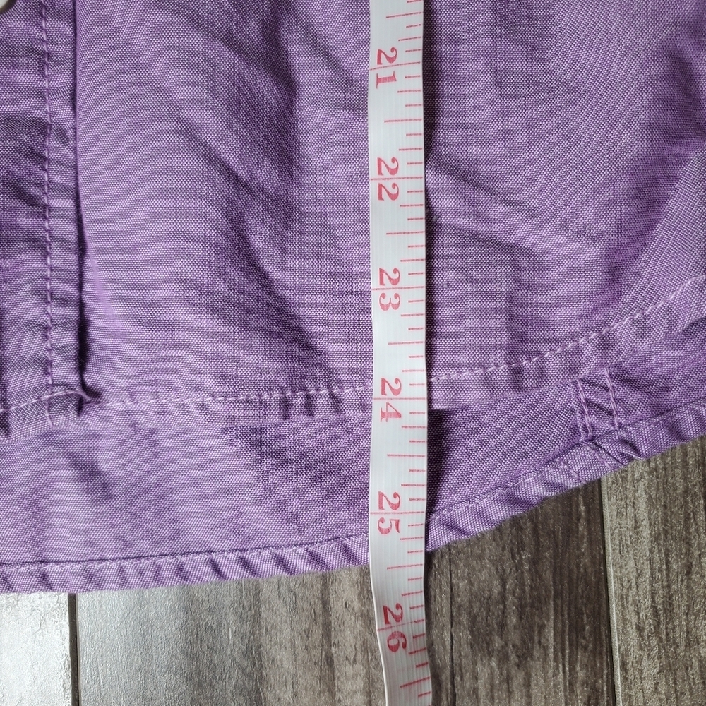 C.E.‎ Schmidt Workwear Purple Snap Button Collare… - image 7